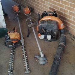 ECHO BR-770 ECHO SRM -225 WEEDAETER ECHO HSC 225 HEDGE TRIMMER ECHO HC 152 HEDGE TRIMMER 