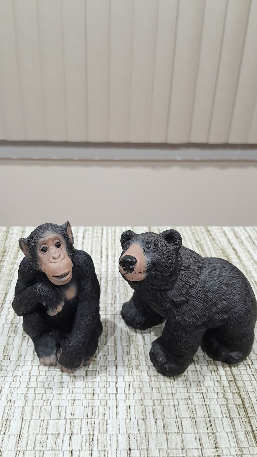 Monkey & A Black Bear