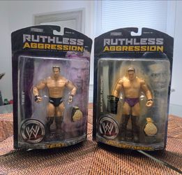 WWE Ruthless Aggression Action Figure Bundle - Test & William Regal (Sealed)