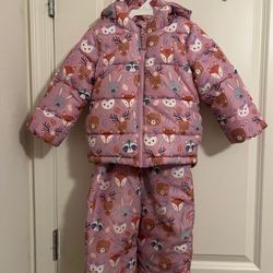 SNOW Boots and Overall with Jacket☃️