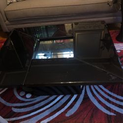 Black Mirrowed Coffee Table 