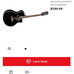 Yamaha APX500 Thinline Acoustic-Electric Cutaway Black