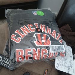 Official NFL Bengals Hoodie And Shirt 