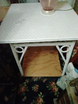 Wicker Table