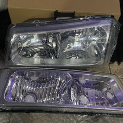 2003-2006 Chevy Silverado Headlights 