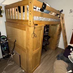 Loft Bed With Desk 