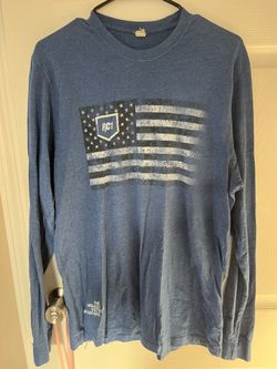 $5 Medium/Large Blue Long Sleeve Shirt