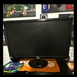 ASUS VE248 24in LCD Monitor 1080p 60Hz 2ms HDMI/DVI/VGA Black