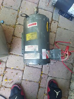 Baldor 3 phase evaporator motor