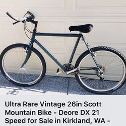 Ultra Rare Vintage Mountain Bike