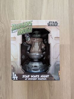 Los Angeles Dodgers Grogu Baby Yoda Bobblehead