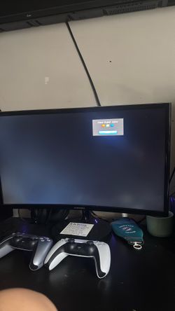 Curved Samsung Monitor 22 1/2"