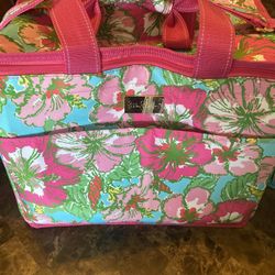 Lilly Pulitzer Insulated Cooler, Big Flirt Brand New