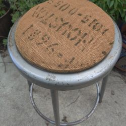 Vintage Industrial Stool 