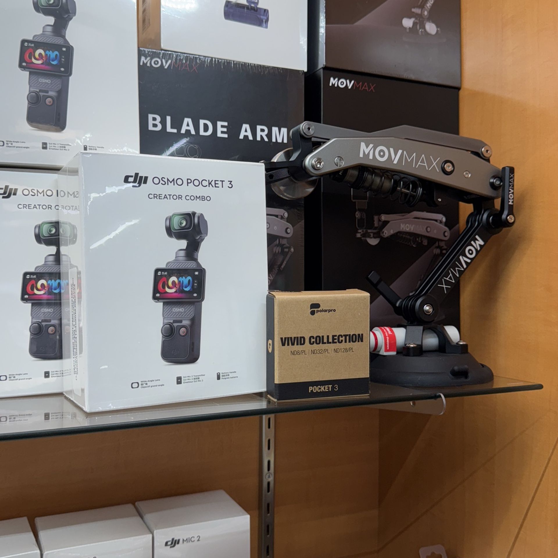 Dji Osmo Pocket Creator Combo With Movmax And Polar Pro Filter