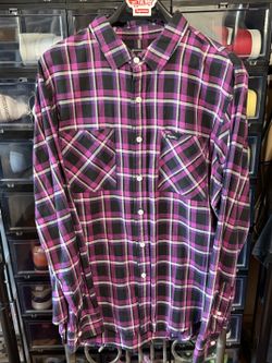 Vintage Lifted Research Group LRG Woven Shirt Mens M 