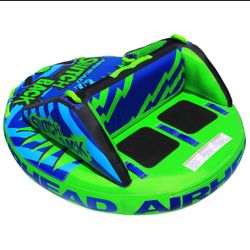 AIRHEAD Switchback Towable Rider Tube – 4 Person – New/Open Box