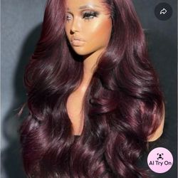 3x4150%  24" Lace Frontal Wig. Pre Everything 