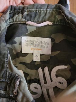 Girls Size 7/8 Gymboree Camo Jacket