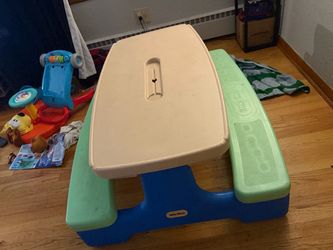 Little Tikes picnic table