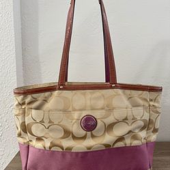 COACH diaper bag