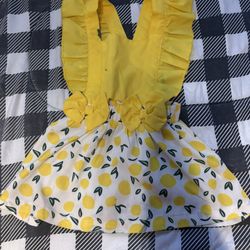 Toddler Lemon Dress