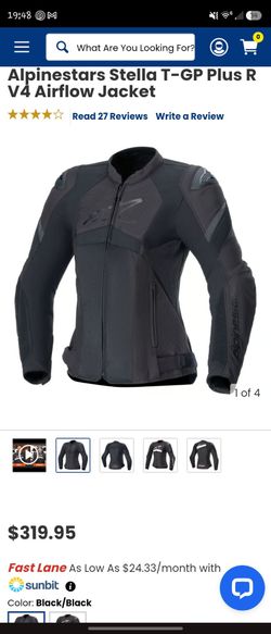 Women's Alpinestars Motorcycle Jacket