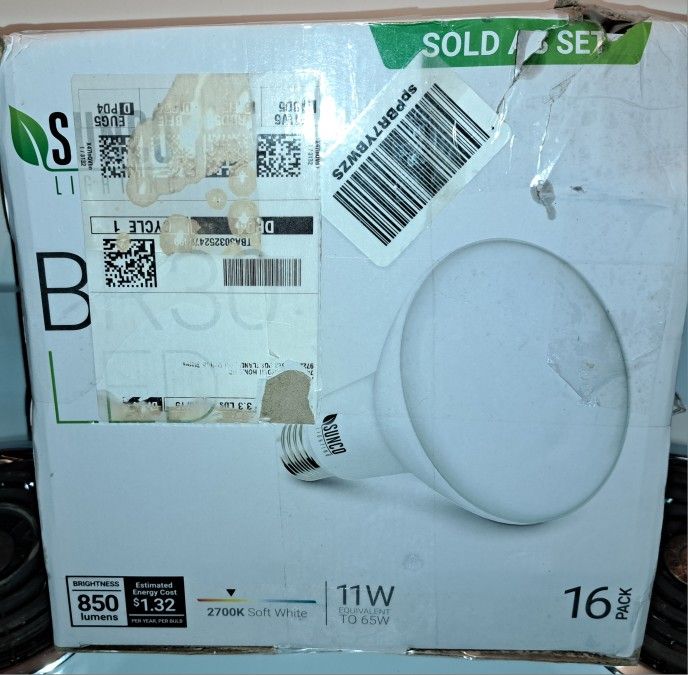 Sunco BR30 LED LIGHT BULBS 16 PACK Soft White