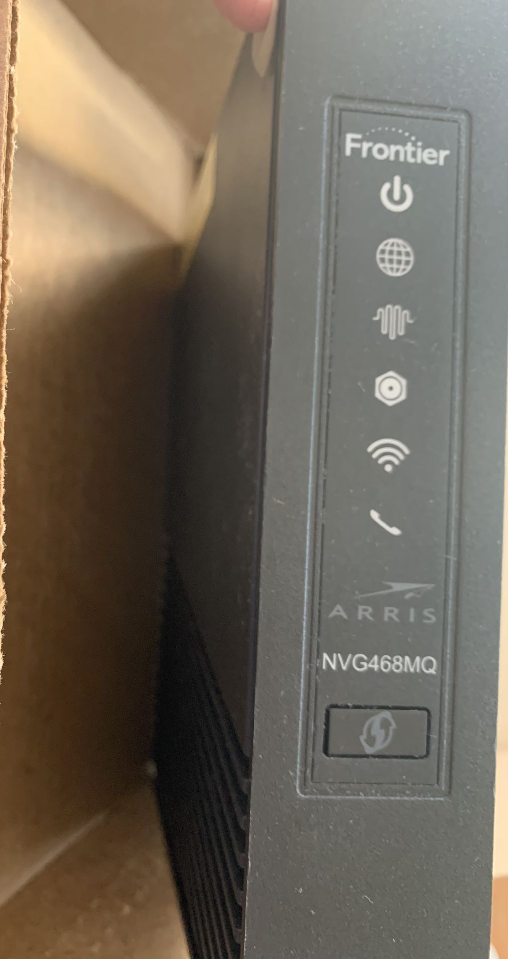 Frontier-Arris Modem and Router