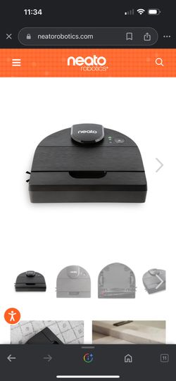 Neato D9 Intelligent Robot Vacuum For Carpet, Hardwood, Tile