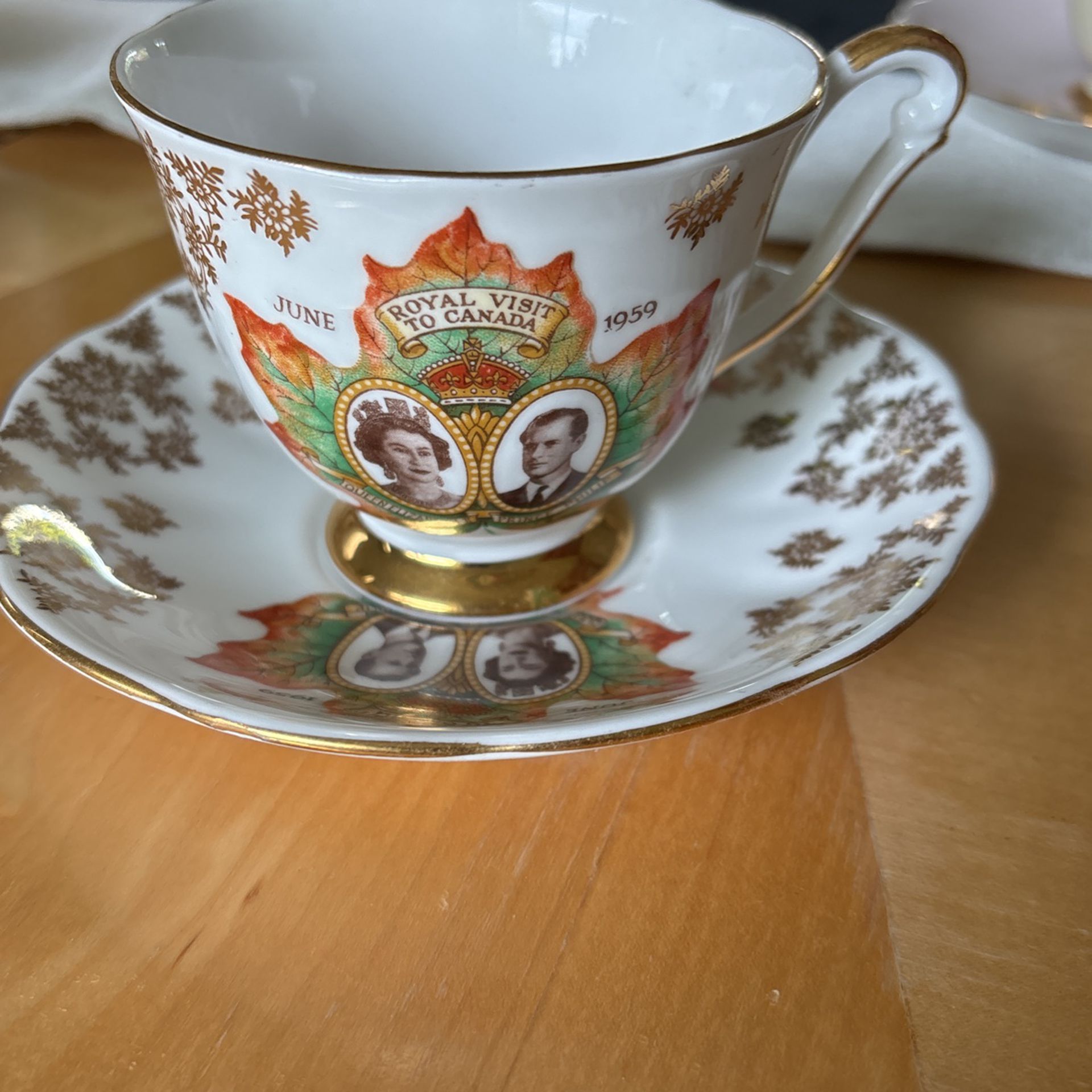 Vintage Teacup And Saucer