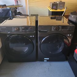 Samsung washer / electric dryer