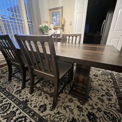 Magnolia Home Dining Table Set 