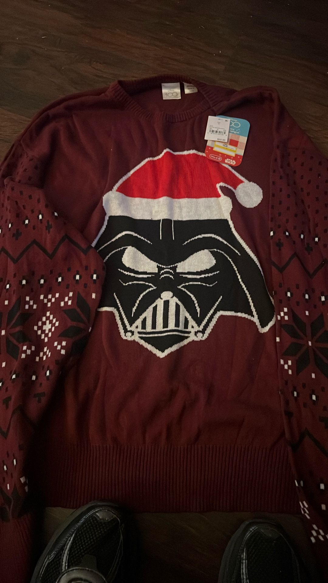 star wars christmas sweater new