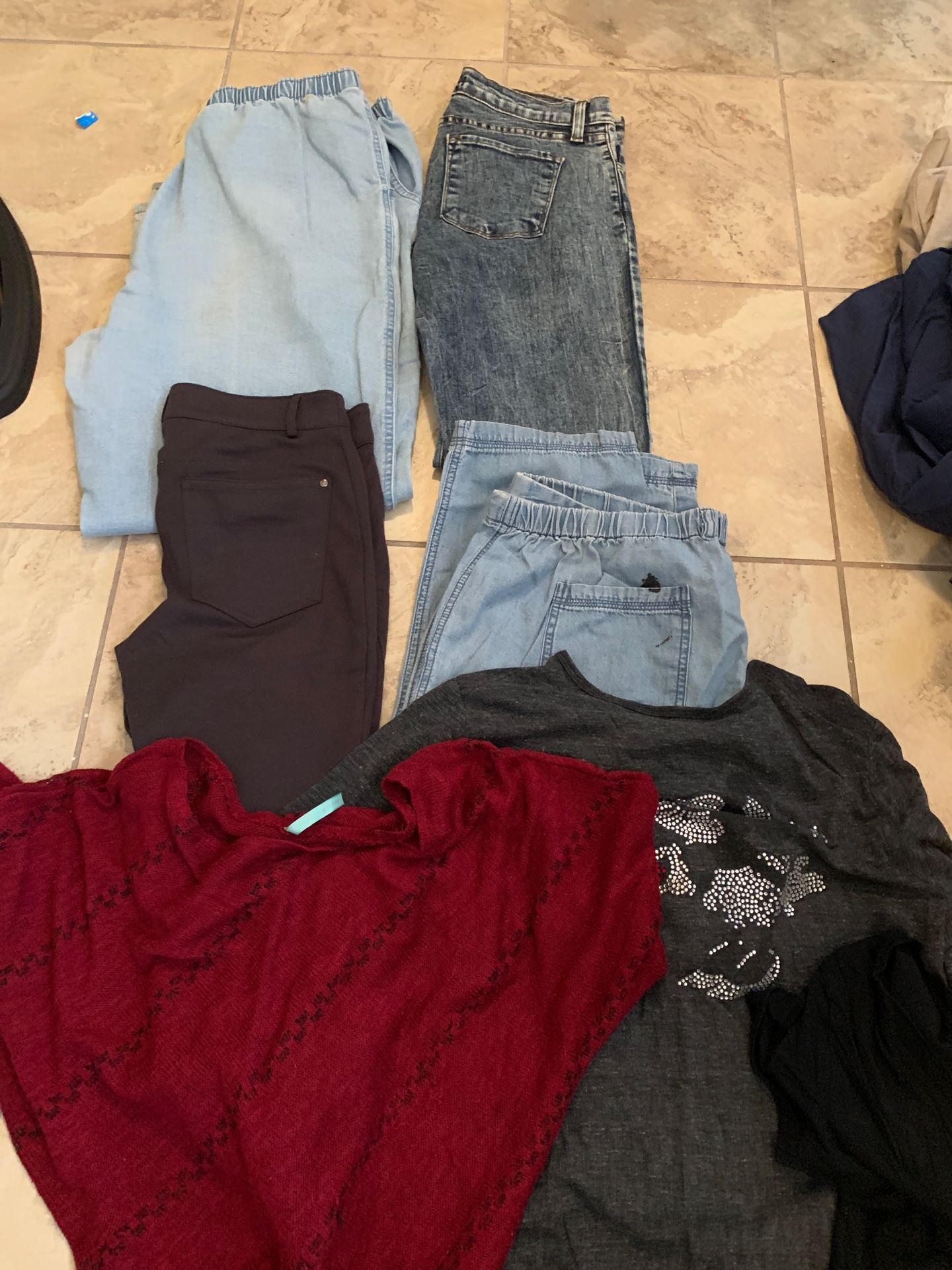 Brand new jeans from forever 21 bras etc free