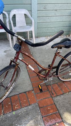 Rusted Bike (Still Works But You Can Take It For Parts Even).