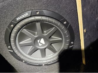 2 Kicker Comp 10 inch subs and a 700 Watt amp