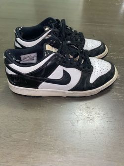 Nike Dunks Low Black White Sneakers