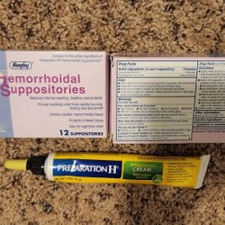 Hemorrhoidal Suppositories And Cream 