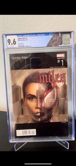 Spider-Man Miles Morales Hip-Hop Variant Graded 9.6