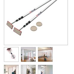 ZipWall - 12 Zip Poles (2 pack)