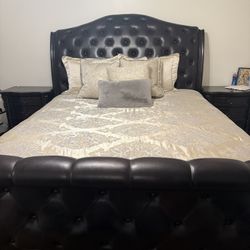 Full California King Bedroom Never Used With Mattress 