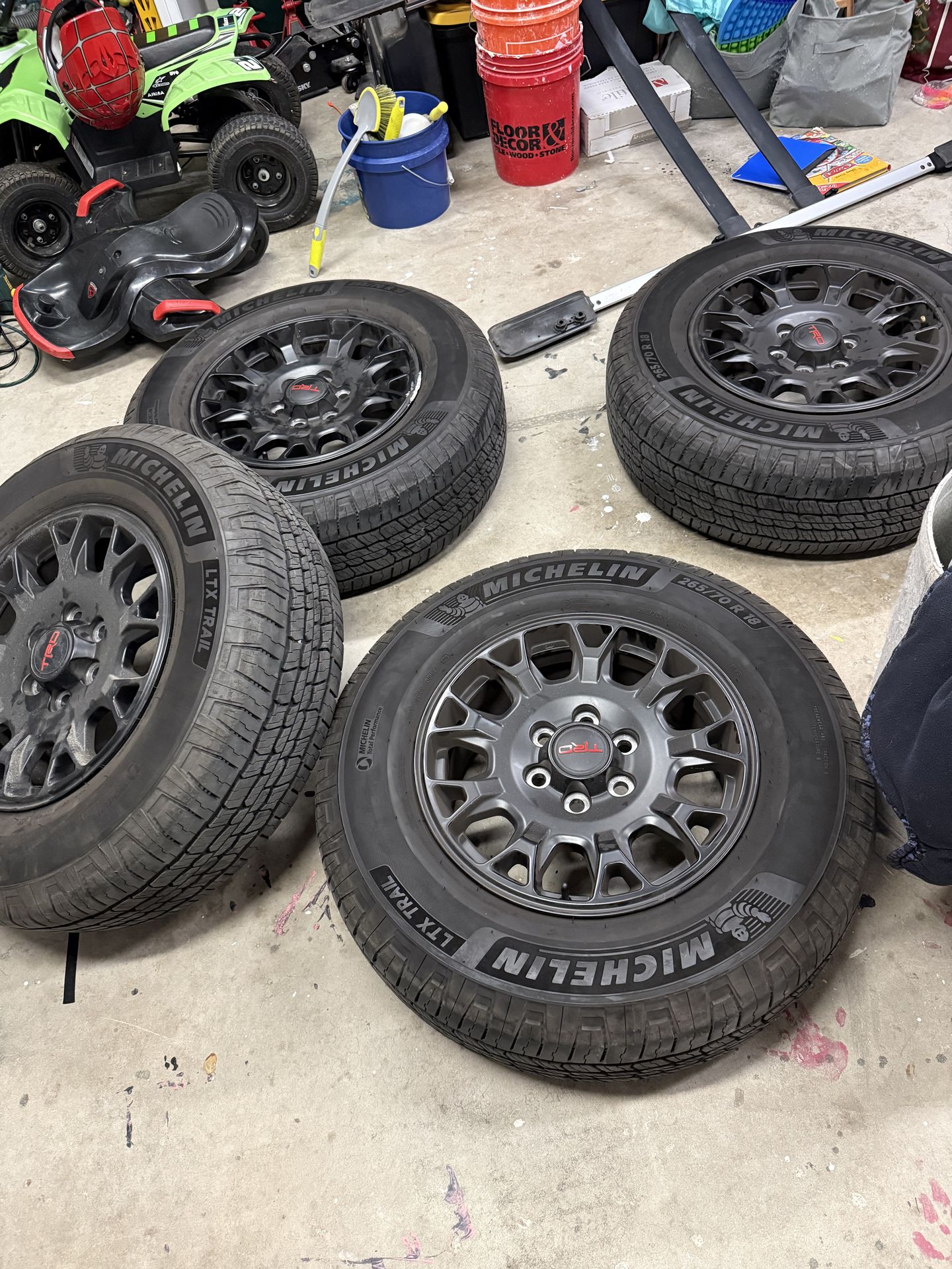 Trd 18 Inch Rims 18 inch Toyota TRD wheels and tires for Sale in Lakeside, CA - OfferUp
