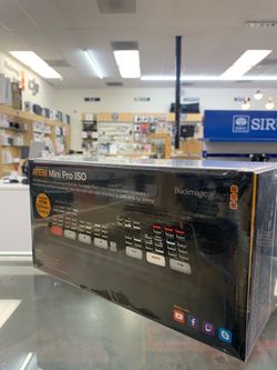 Blackmagic Atem Mini Pro ISO