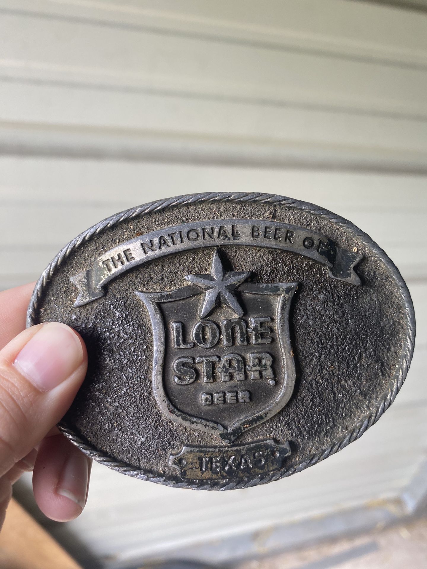 TEXAS LONE STAR BEER バックル TEXAS LONE STAR BEER バックル 90's