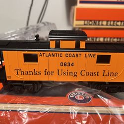 Lionel ACL Caboose – “Thanks for Using Coast Line” – 6-83182
