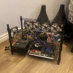 Mining Rig For Up To 5gpu With 1000 Power