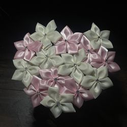 Heart Shape Ribbon Bouquet 