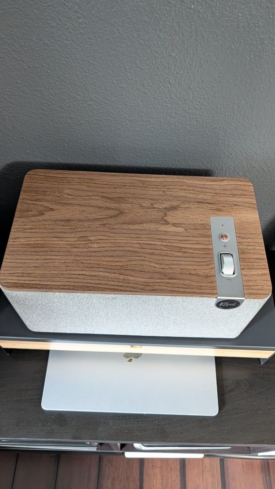 Klipsch The Three Plus Bluetooth speaker with type c, RCA, turntable plug in, 120W,