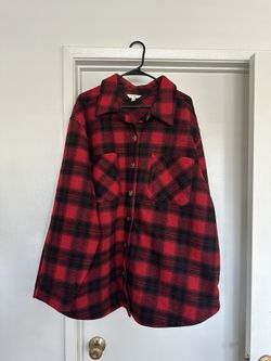 Red Buffalo Plaid Jacket 3X